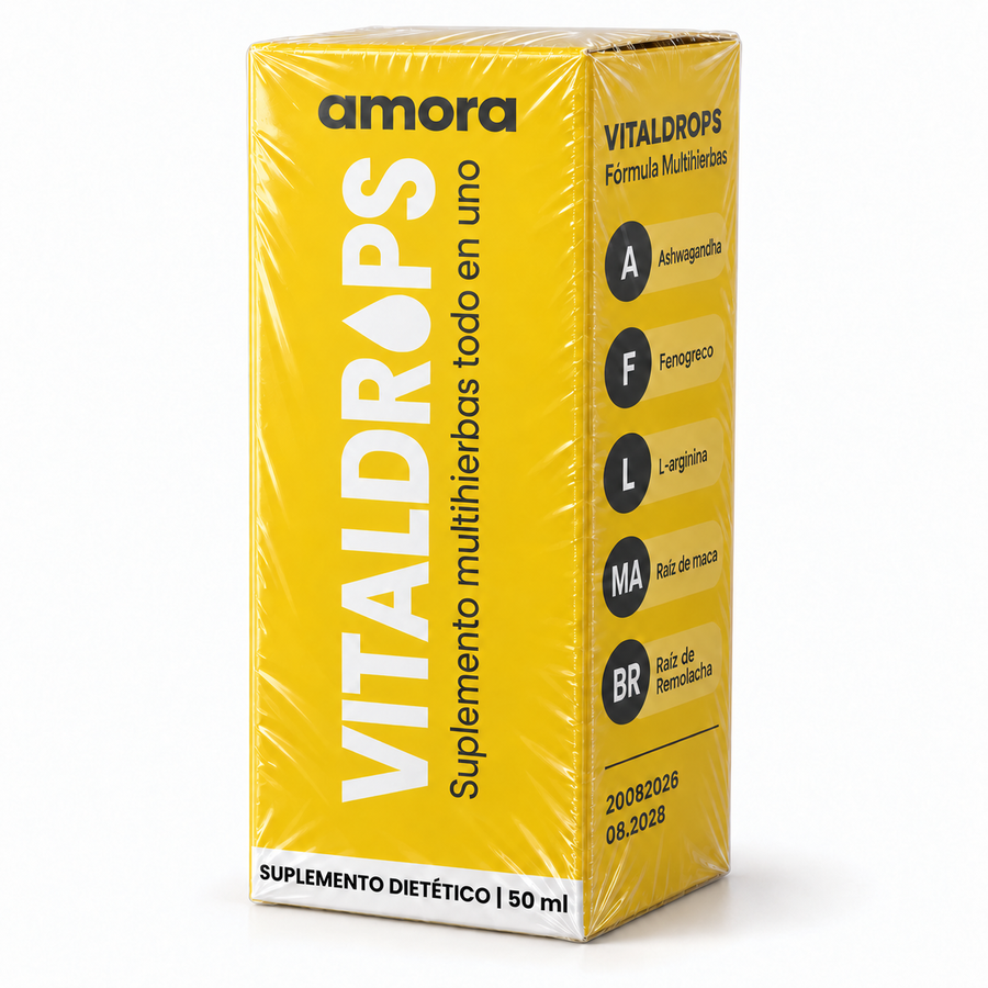 VITALDROPS | Suplemento multihierbas en gotas – 50 ml (PRUEBA)